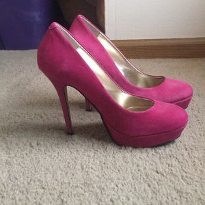 Pink heels